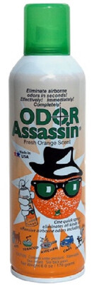 Odor Assassin Fine-Mist Spray 6 oz - Fresh Orange