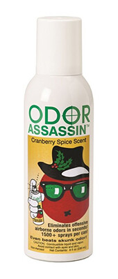 Odor Assassin Easy Pump Spray Spiced Berry Scent - 8 oz.