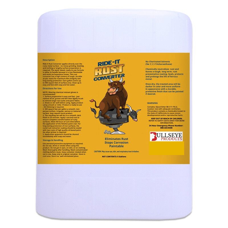Ride-It Rust Converter - 5 gal. Pail Ride-It Rust Converter - 5 gal. Pail