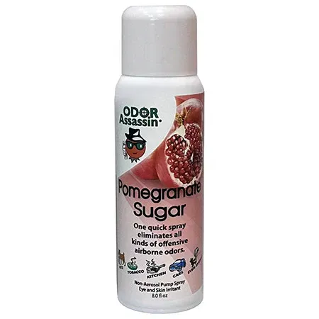 Odor Assassin Easy Pump 8oz - Pomegranate Sugar Odor Assassin Easy Pump 8oz - Pomegranate Sugar