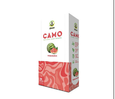 CAMO NATURAL LEAF WRAPS - WATERMELON