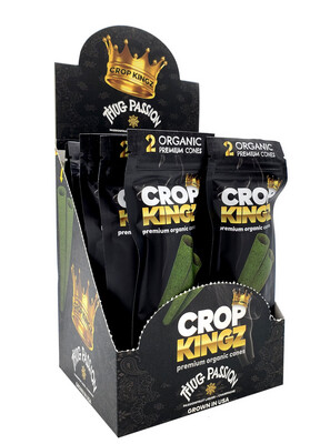 Crop Kingz Premium Hemp: King Size Cones - IRISH CREAM