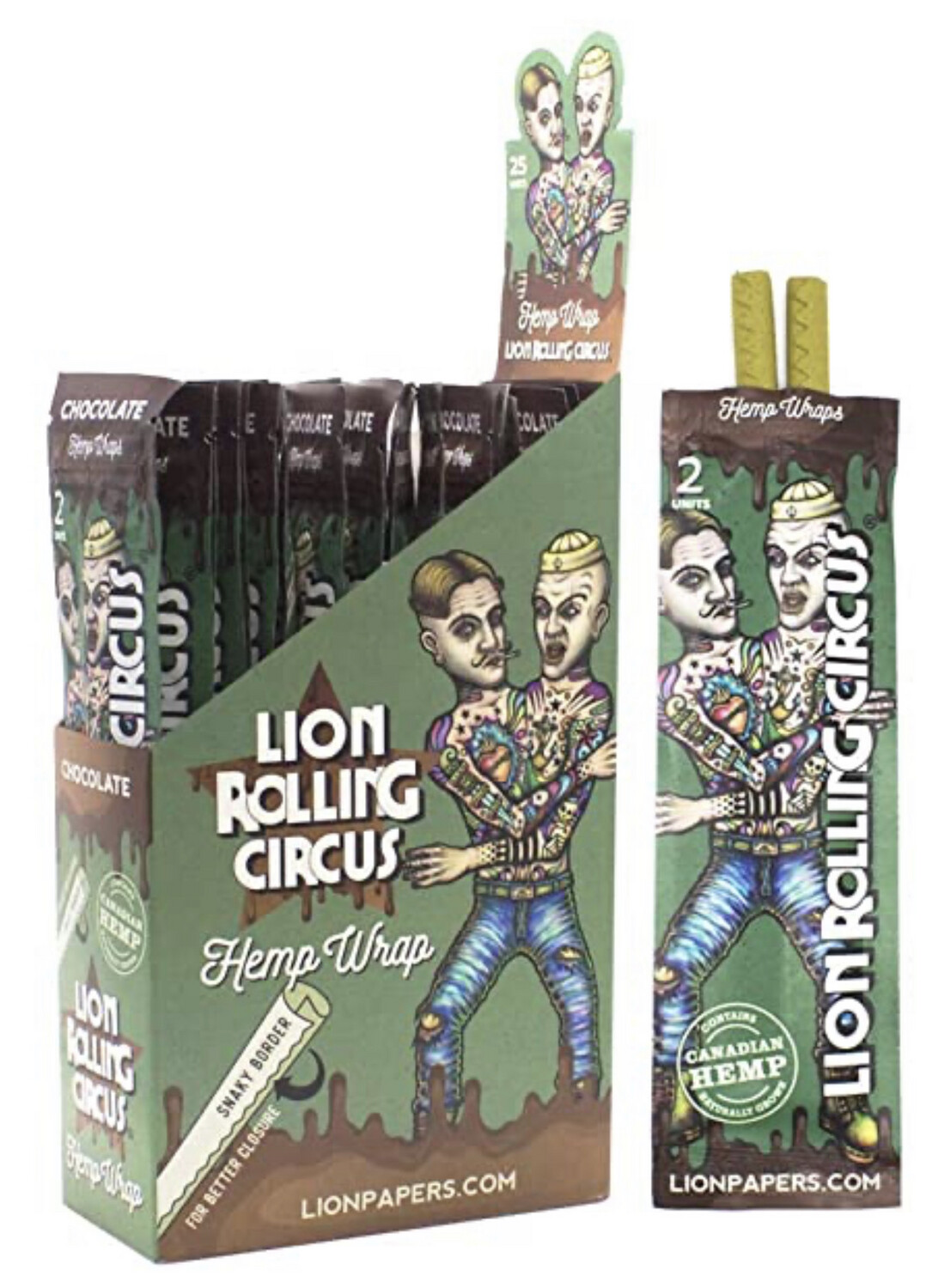 Lion Rolling Circus- Chocolate
