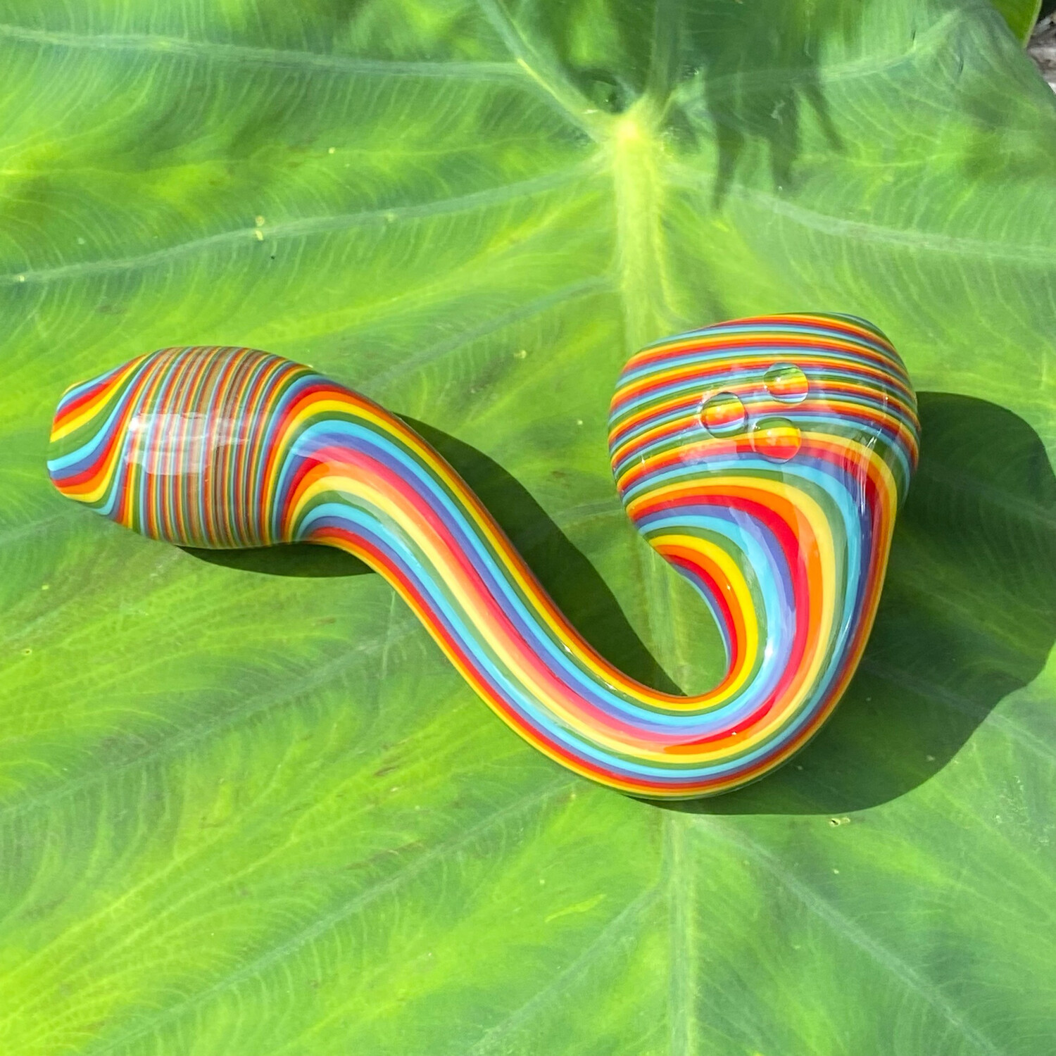 Hippie Hookup Rainbow Color Swirl Sherlock