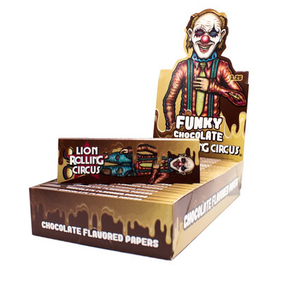 Lion Rolling Circus 1 1/4" Chocolate Flavored Rolling Papers