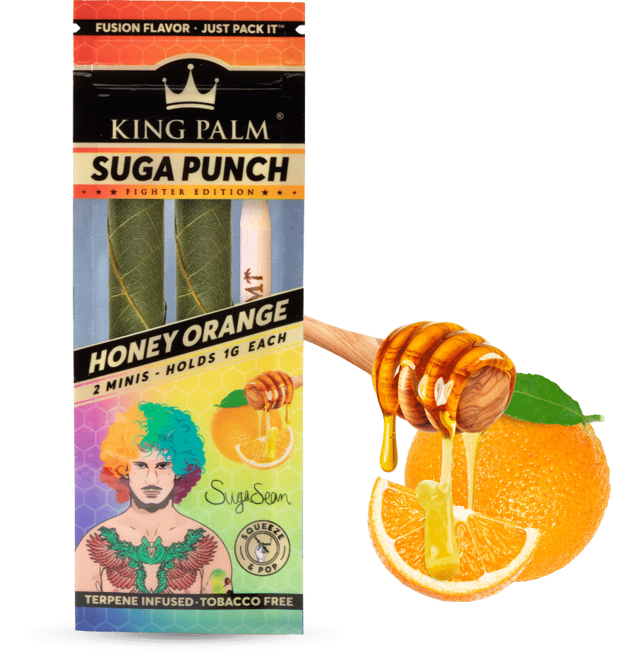 King Palm Suga Punch Fighter Edition 2pk Minis