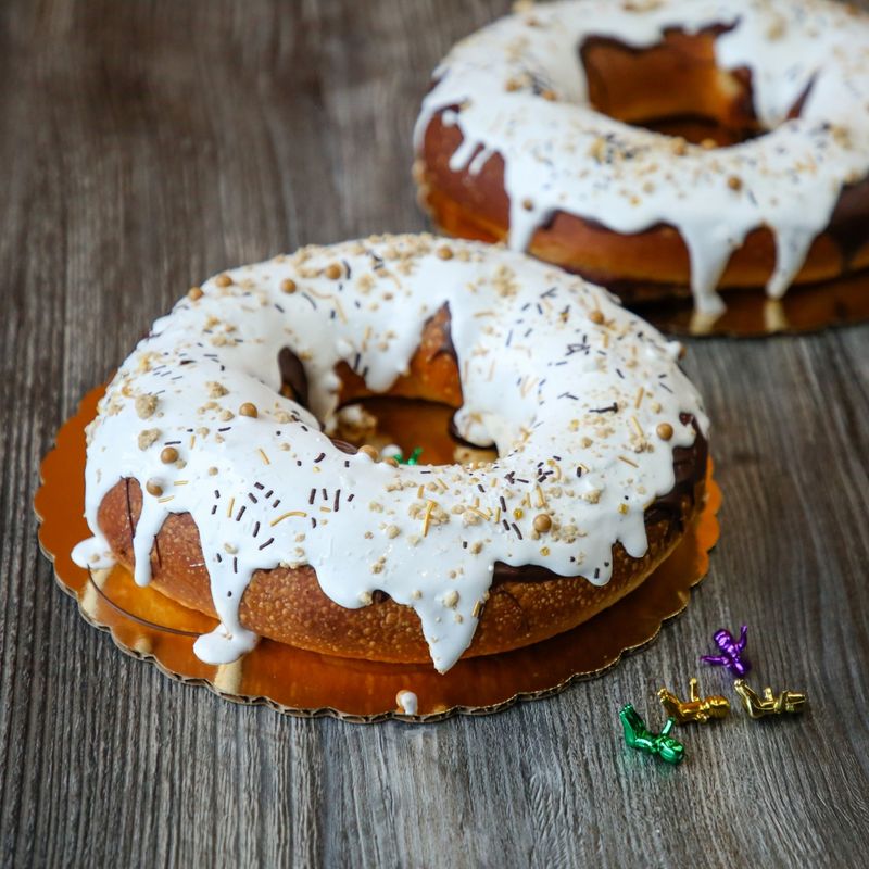 Chocolate King Cake