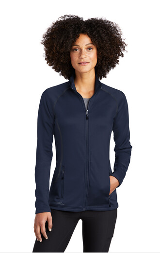 EB247 Eddie Bauer Ladies Smooth Fleece Base Layer Full-Zip