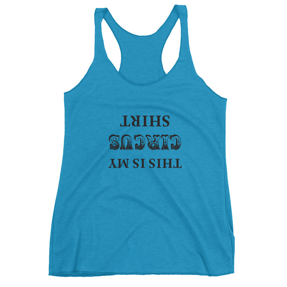 MOTH - &quot;This is My Circus Shirt&quot; Ladies&#39; Tank - Teal