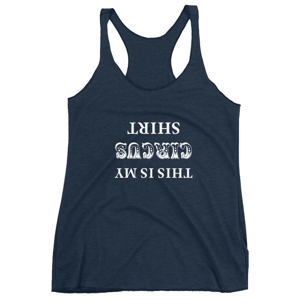 MOTH - &quot;This is My Circus Shirt&quot; Ladies&#39; Tank - Navy