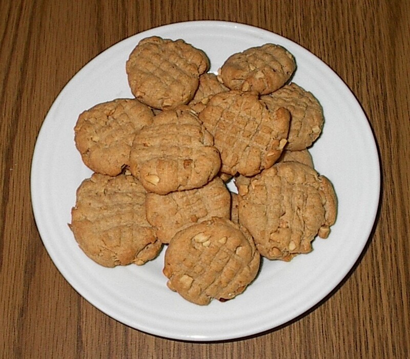 Peanut Butter Cookie Dog Treats