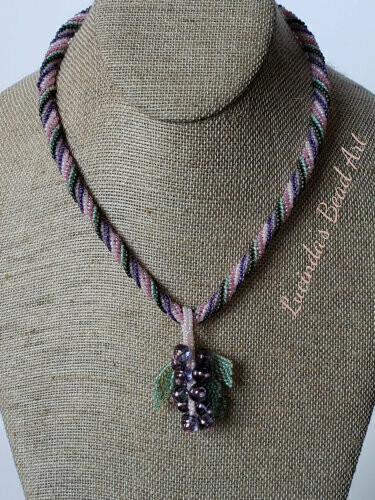 Wild Rose Impression Necklace