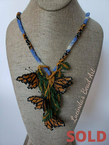Monarch ButterflyNecklace