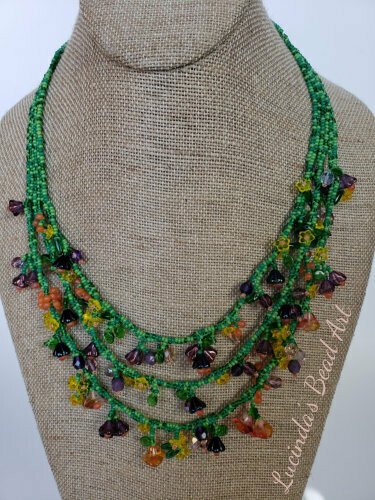 Spring Flowers Necklace