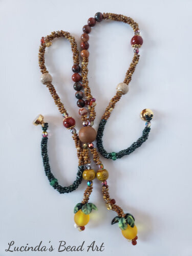 Jasper Fall Necklace