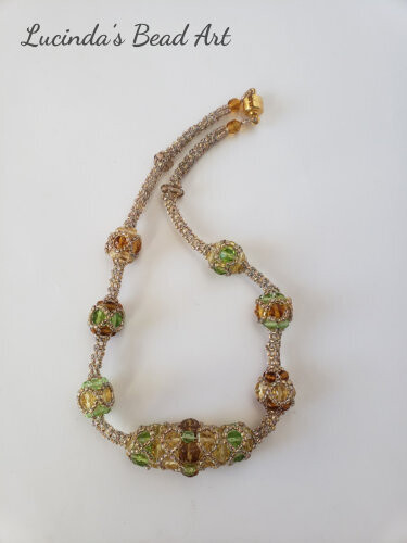 Golden Baubles Necklace