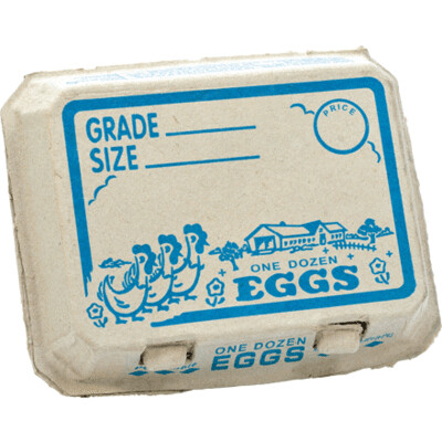 Vintage Style Egg Cartons