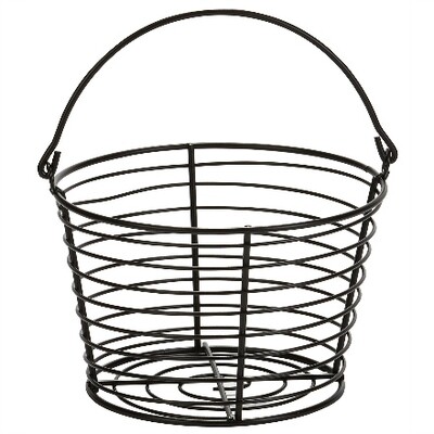 Coated Metal 3-Dozen Egg Basket
