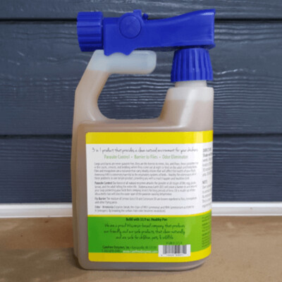 Healthy Pen Parasite, Fly &amp; Odor Control w/ Hose Attachment