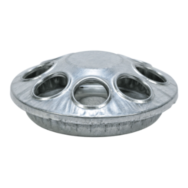 Galvanized 8-Hole Round Feeder