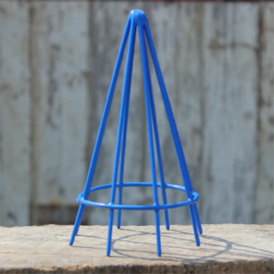 Plastic Coated Egg Basket Cone