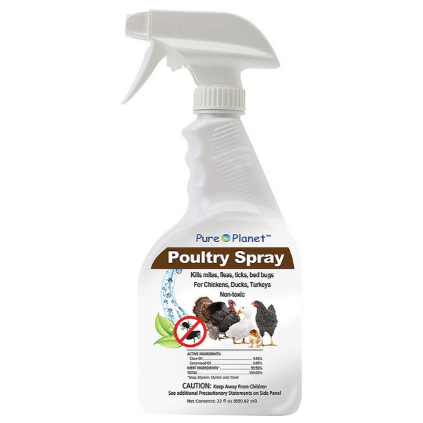 Pure Planet Poultry Spray, 22-ounce
