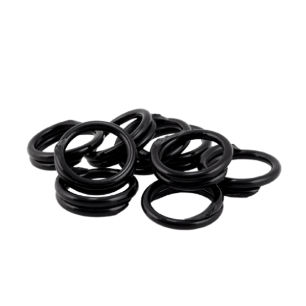 Size 14, 7/8&quot; Assorted Large Bird Spiral Leg Bands, 25 pack, Color: Black