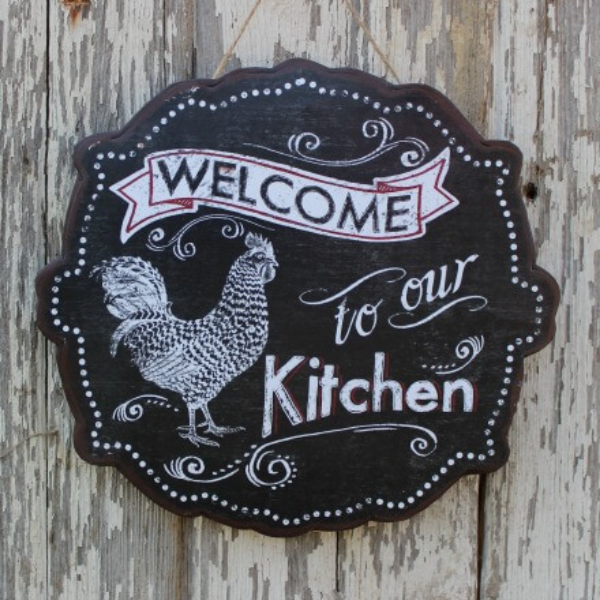 Welcome to Our Kitchen Sign - Discontinued