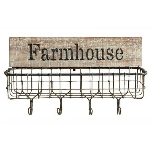 Farmhouse Wire Key Holder