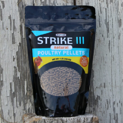 Strike III Natural Poultry Pellets