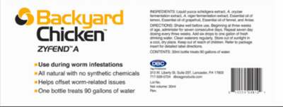 ZyFend A Chicken Dewormer