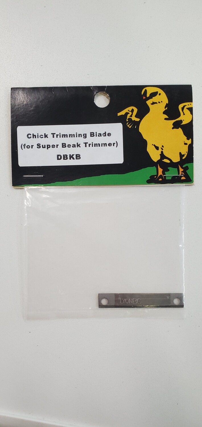 Chick Trimming Blade for Super Beak Trimmer