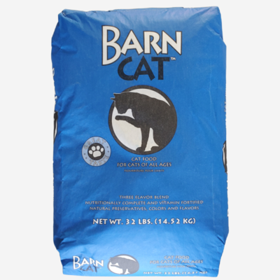 Barn Cat Food, 32 lb Bag