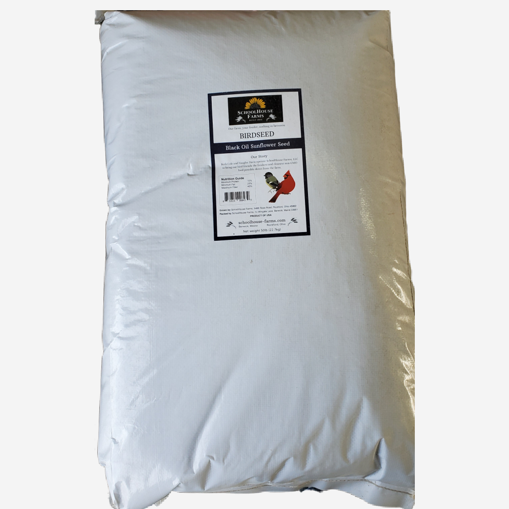 Non-GMO Black Oil Sunflower Seeds, 50 lb Bag