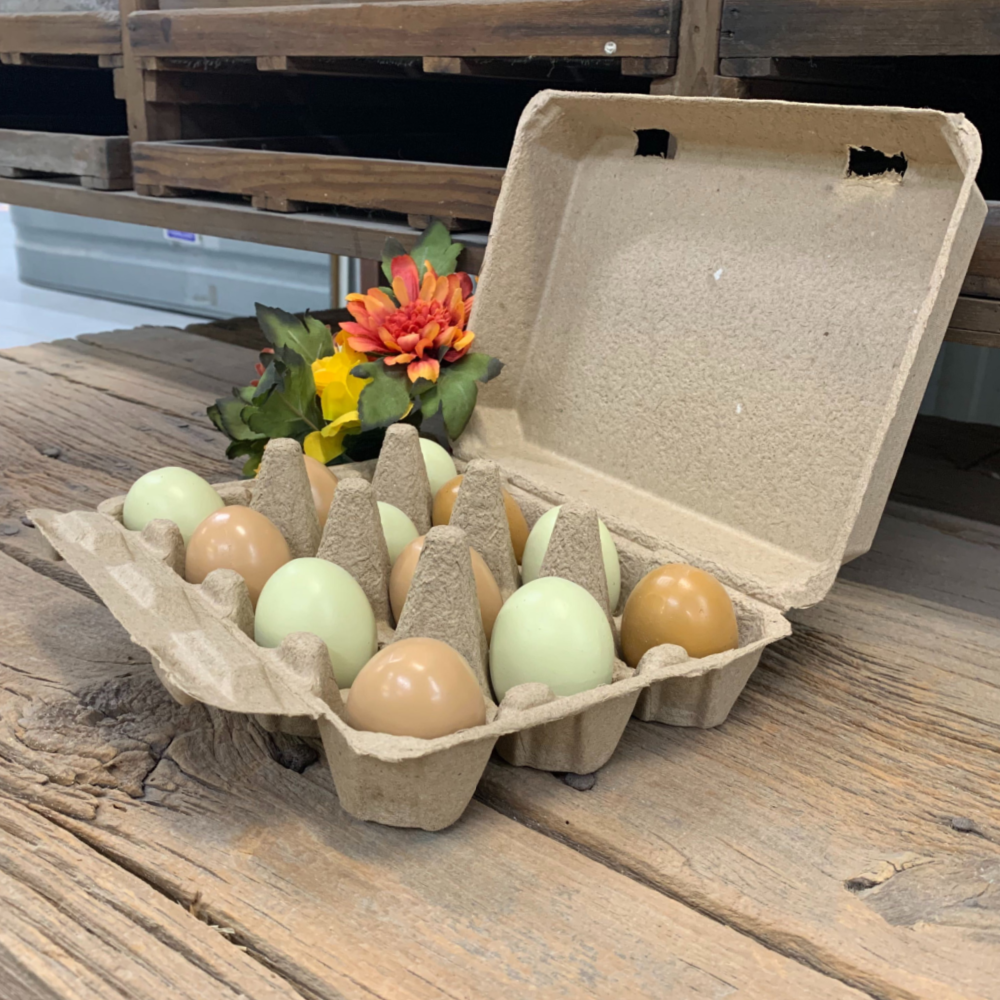 12Egg Jumbo/Duck Vintage Style Egg Carton