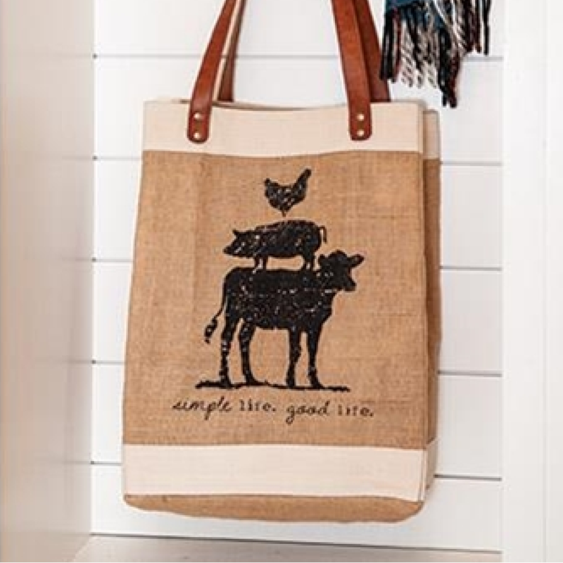 Animal Stack Tote Bag