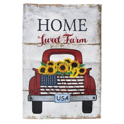 Home Sweet Farm Garden Flag