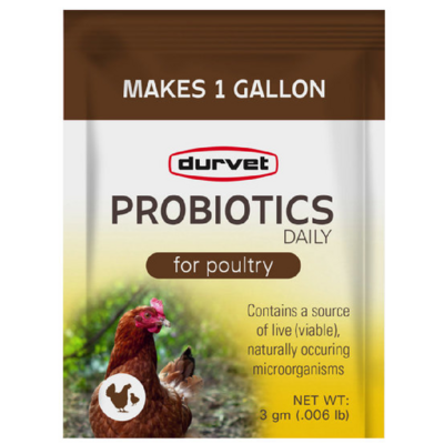 Durvet Probiotics, Single Dose