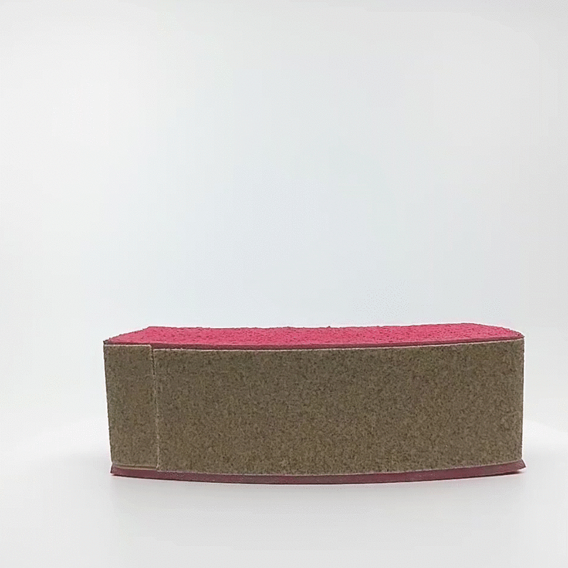 Plastic Egg Brush and Replacement Sandpaper Band