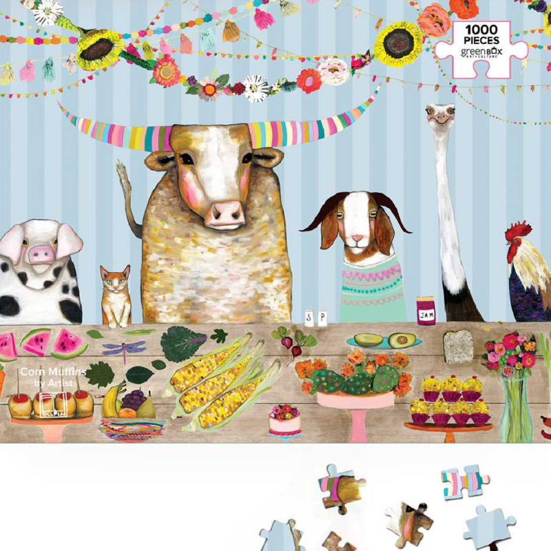 Corn Muffins Puzzle by Eli Halpin