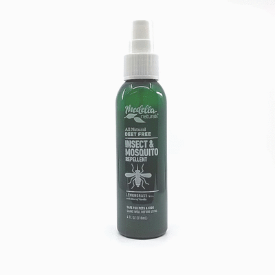 Medella Naturals Mosquito Spray, 4-ounce
