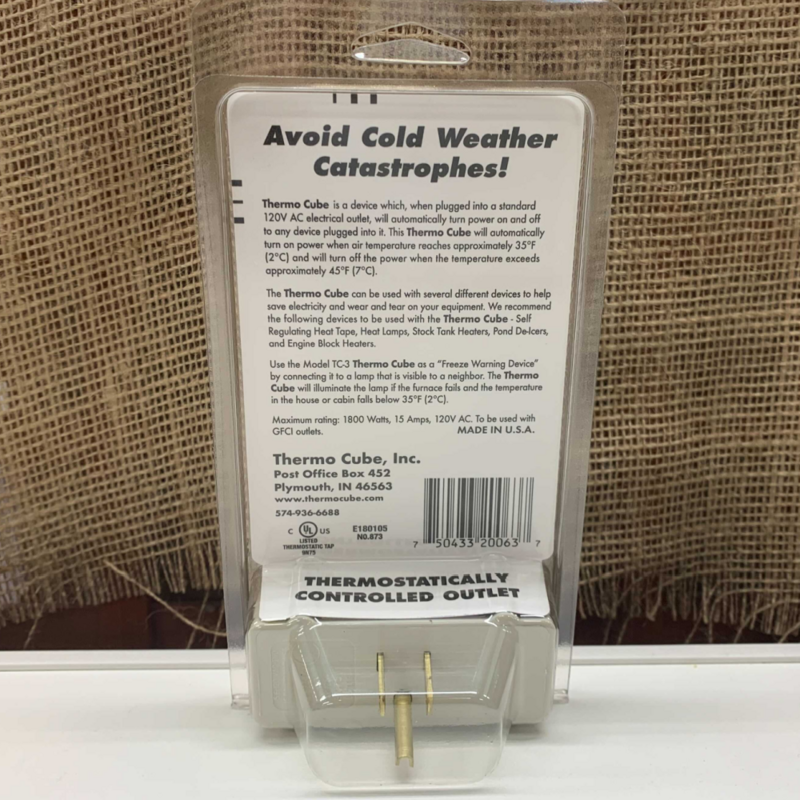 Thermocube Double Receptacle TC-3