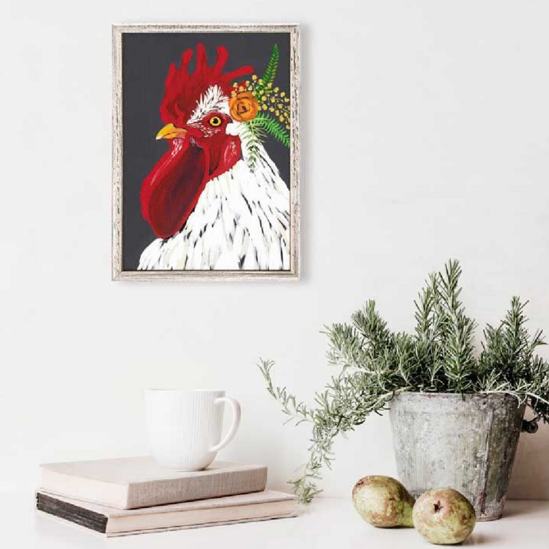 Flora and Fauna Framed 5x7 Canvas
