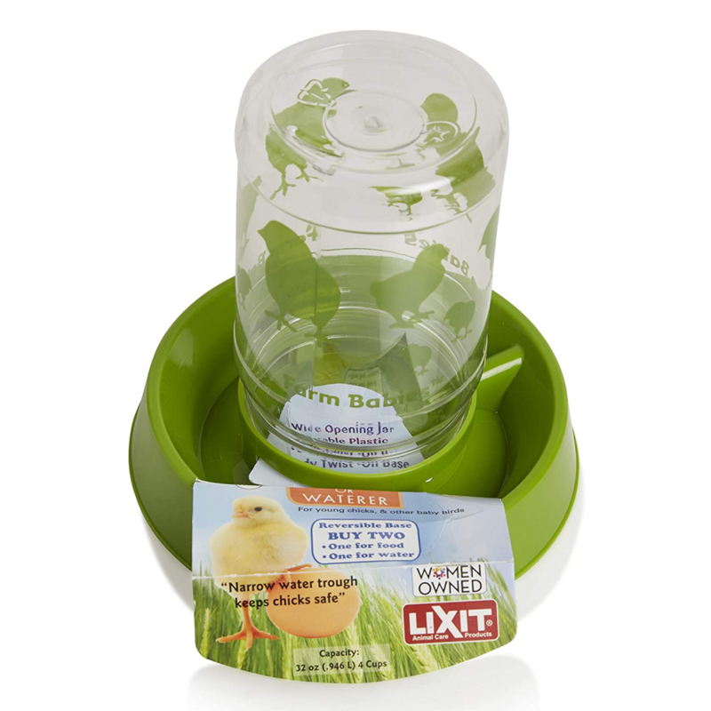 Baby Chick Food or Water Fount, Reversible