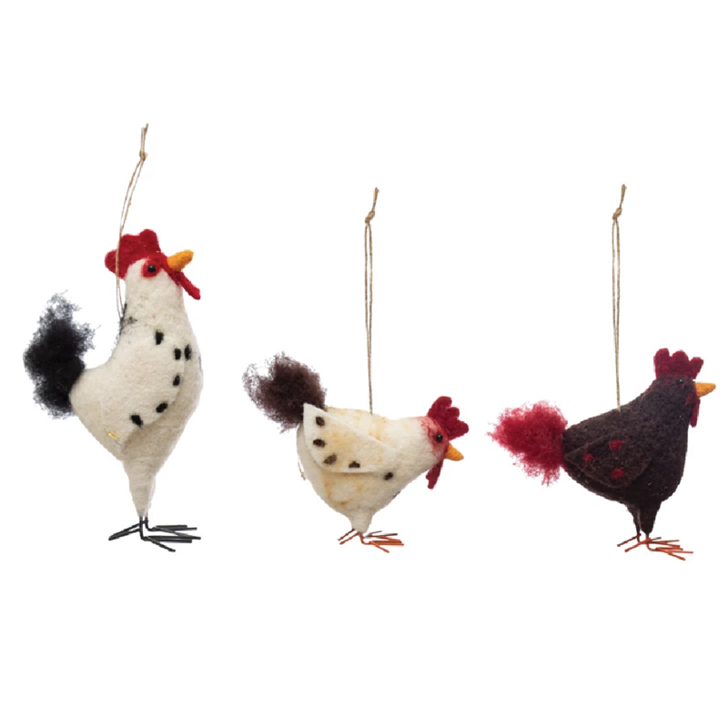 Felt Wool Ornaments