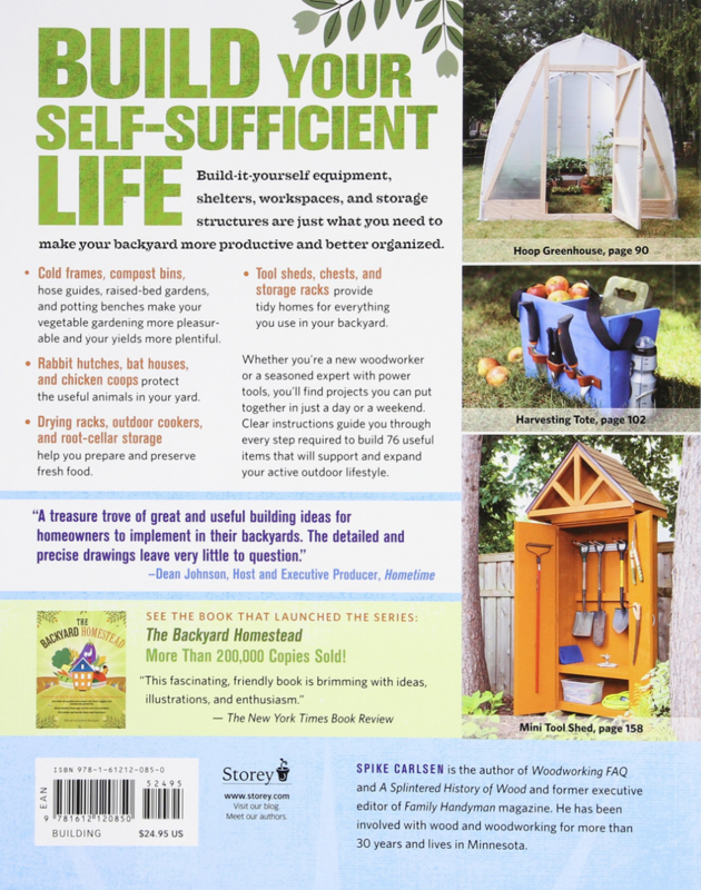 Backyard Homestead Book of Building Projects