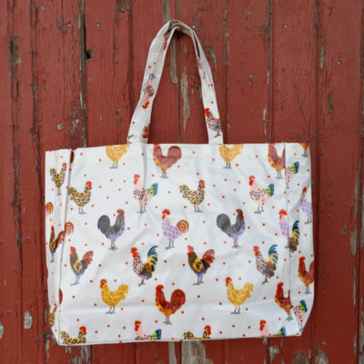Fluffy Layers Waterproof Chicken Tote