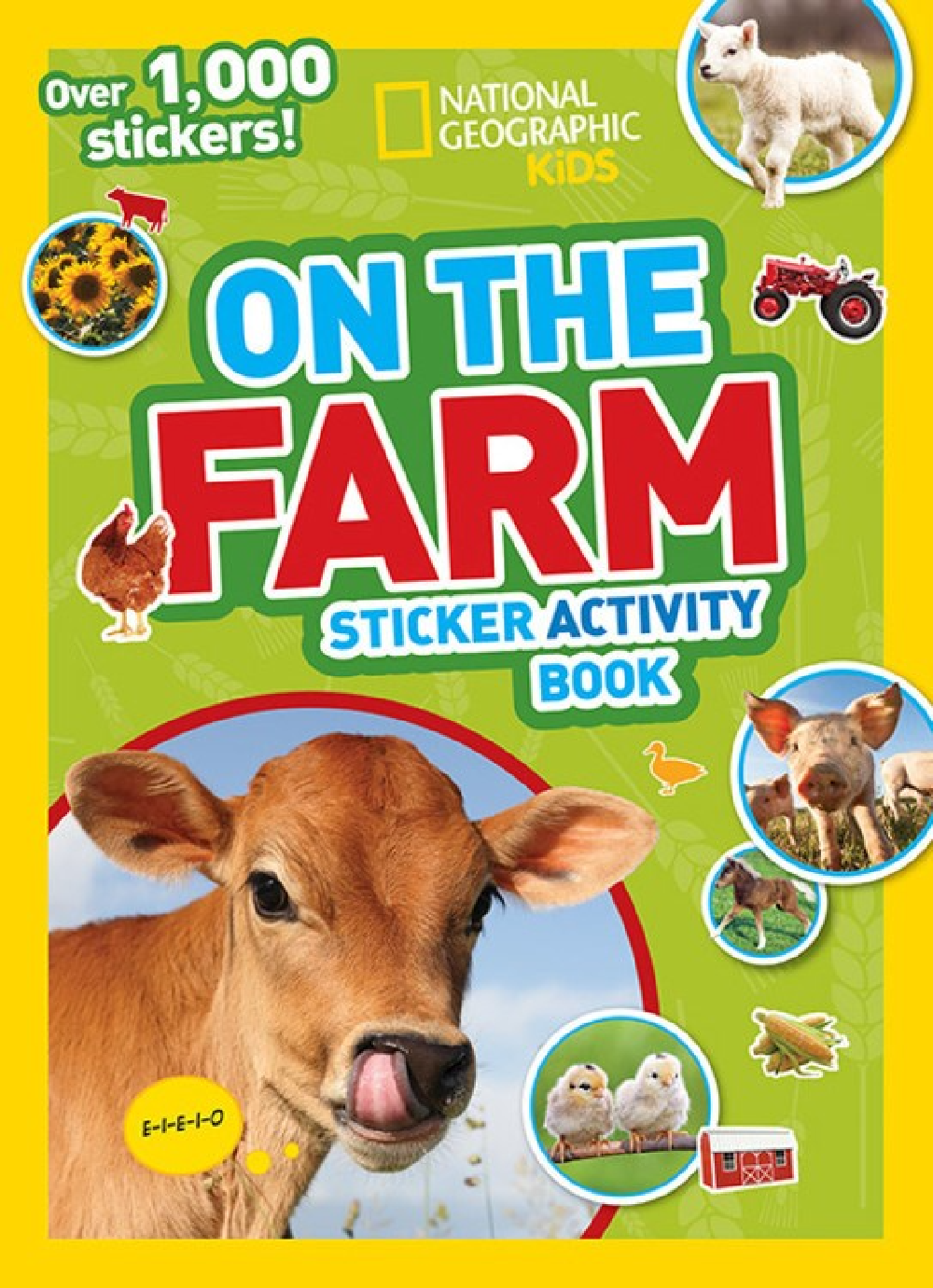 National Geographic on the Farm Sticker Activity Book