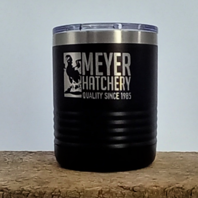 Meyer Hatchery Insulated Cup with Lid, 10-Ounce - Black