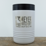 Meyer Hatchery Insulated Koozie, Color: White